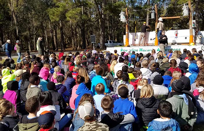 Powerline Hazard Awareness demonstration